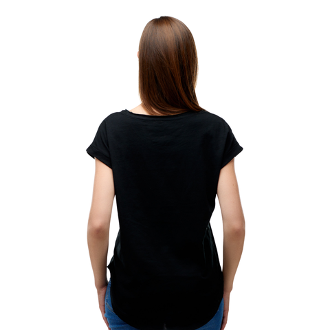 3 Ladies' Long Slub Tee