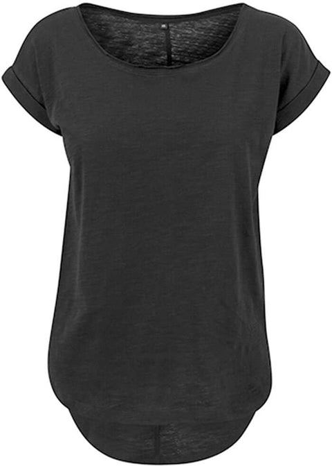 3 Ladies' Long Slub Tee