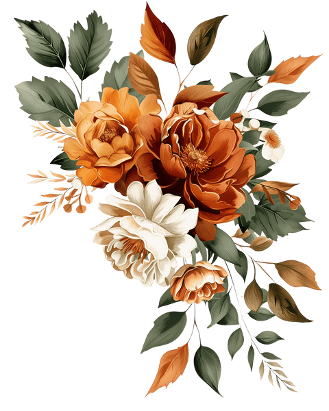 BLUMEN FLOWERS- TERRACOTTA