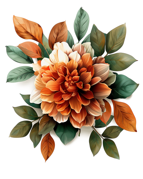 TERRACOTTA FLOWERS 2